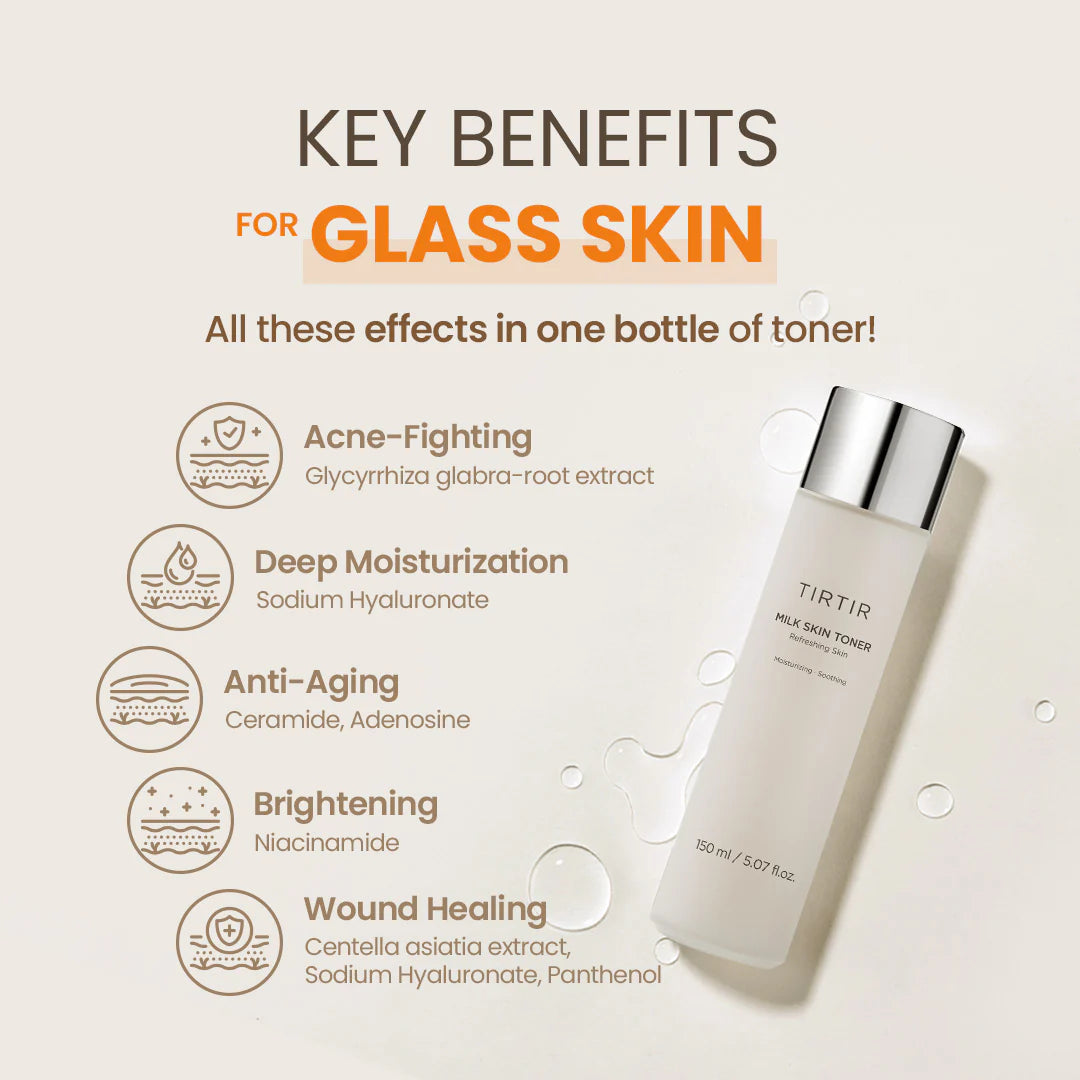 TIRTIR - Milk Skin Toner - 150ml