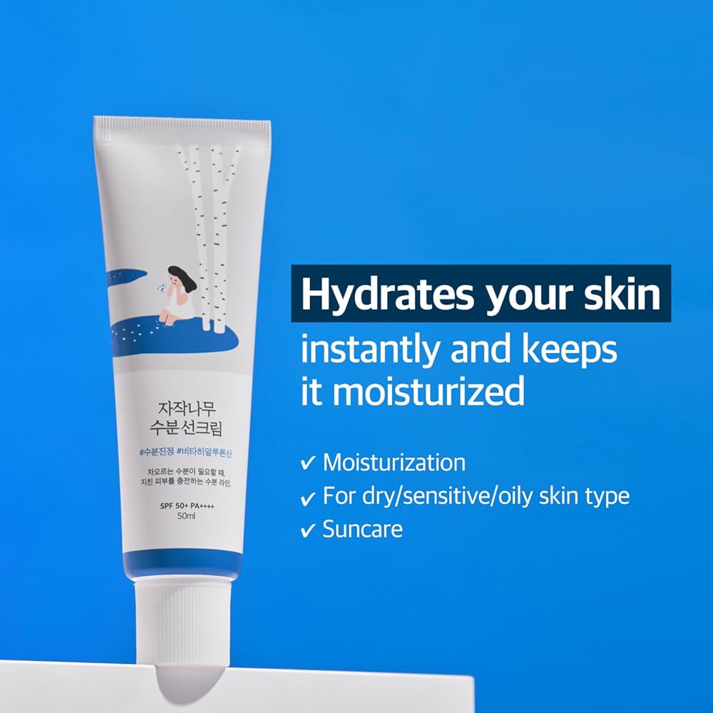 Round Lab - Birch Juice Moisturizing Sunscreen SPF 50+, PA++++ - 50ml