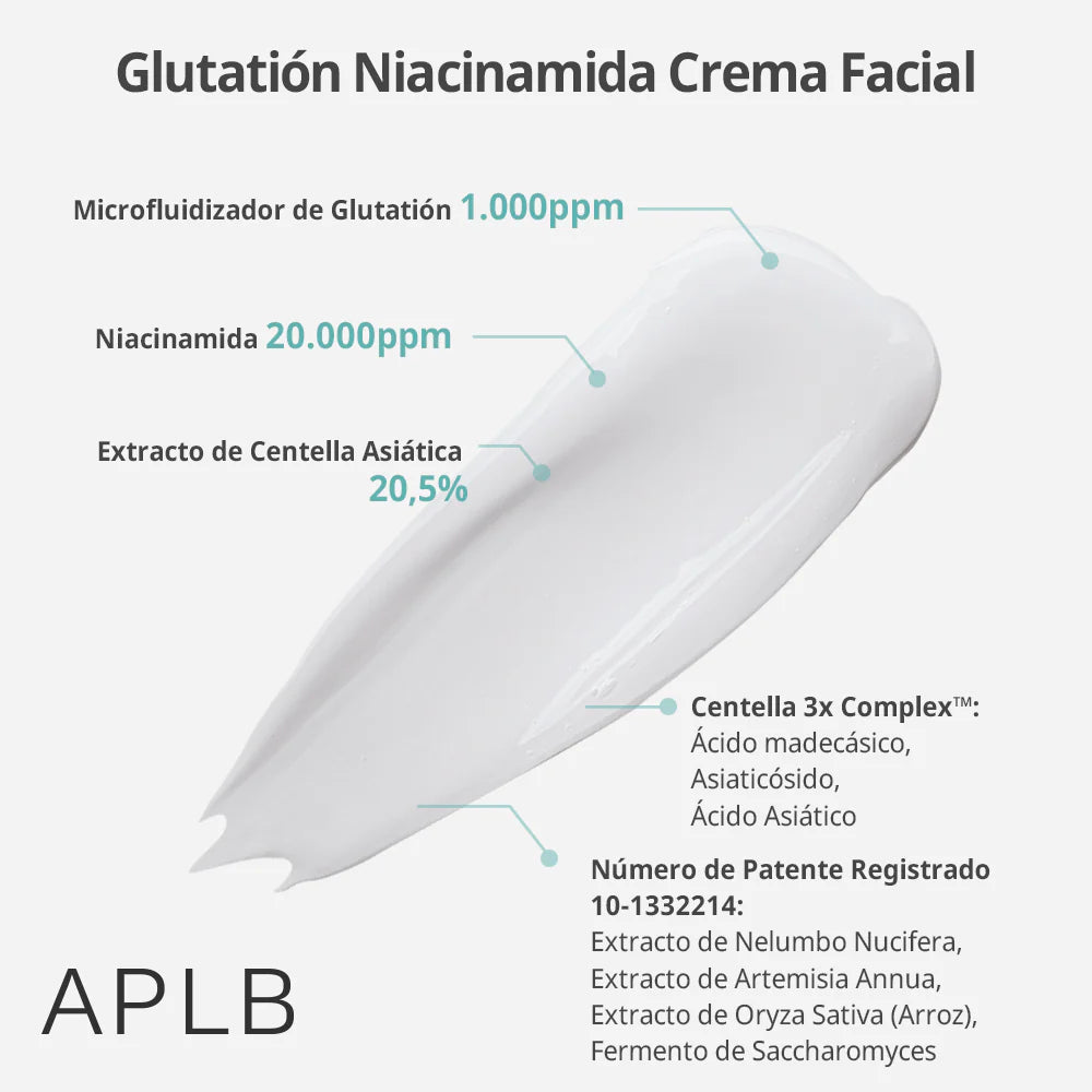 APLB - Glutathione Niacinamide Facial Cream - 55ml