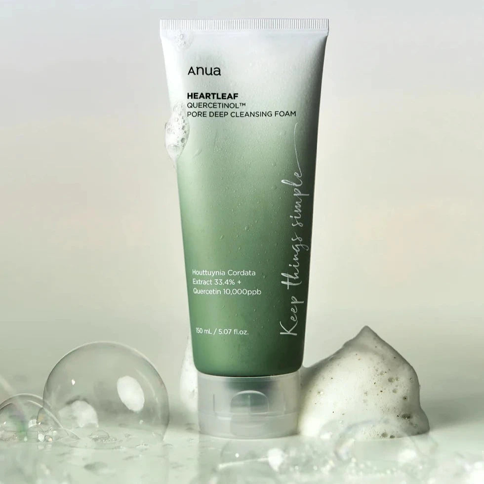 Anua - Heartleaf Quercetinol Pore Deep Cleansing Foam