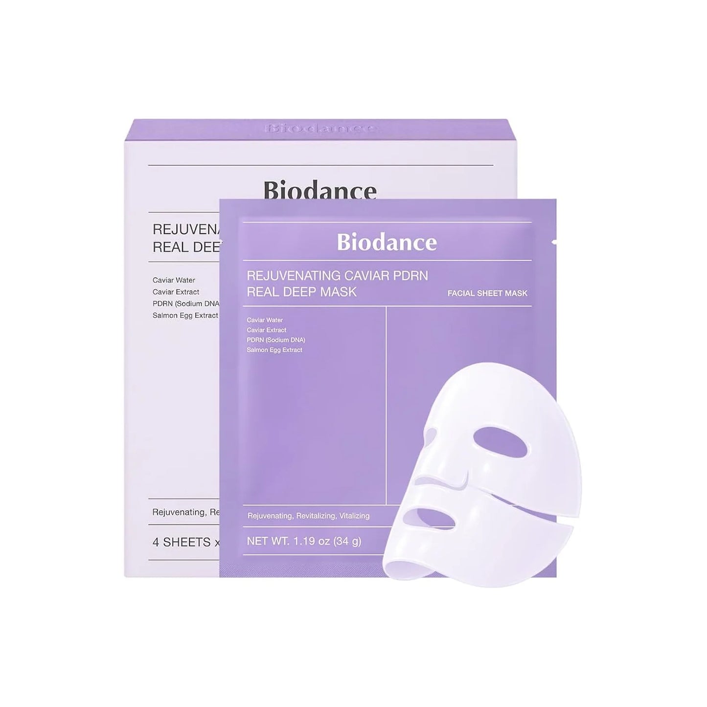 Biodance - Rejuvenating Caviar PDRN Real Deep Mask