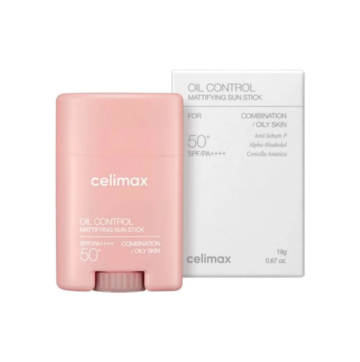 Celimax - Oil Control Mattifying Sun Stick SPF 50+ PA ++++ 19 GR