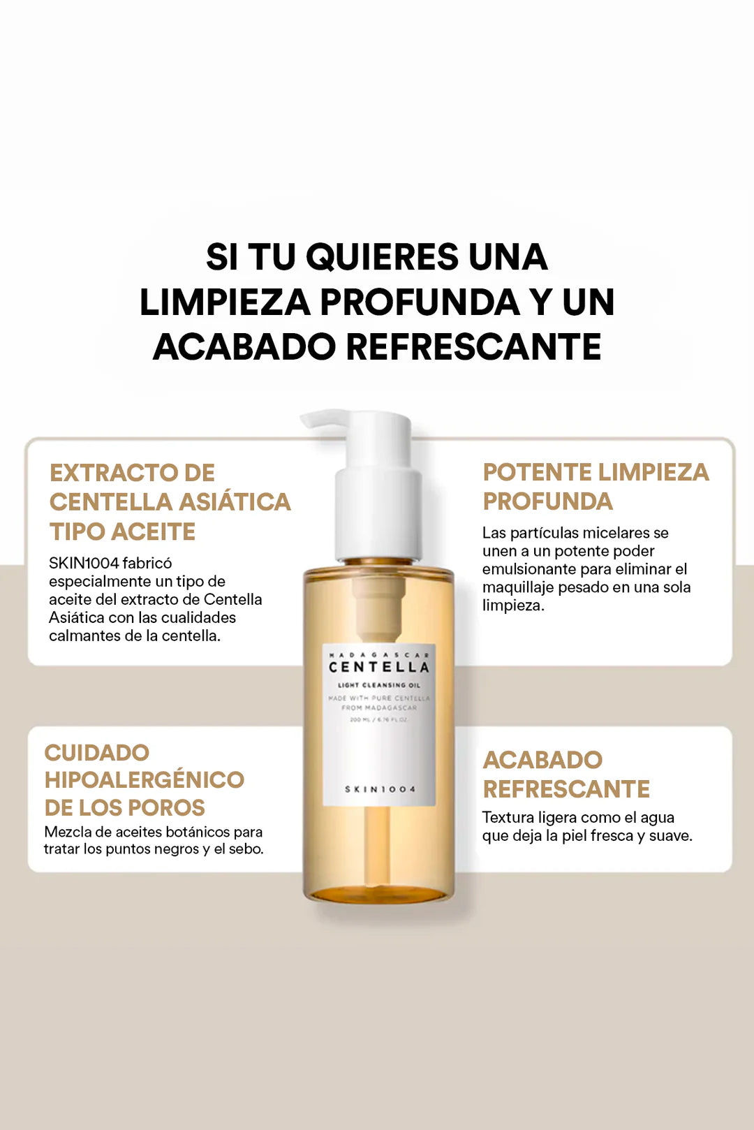 SKIN1004 - Madagascar Centella Light Cleansing Oil
