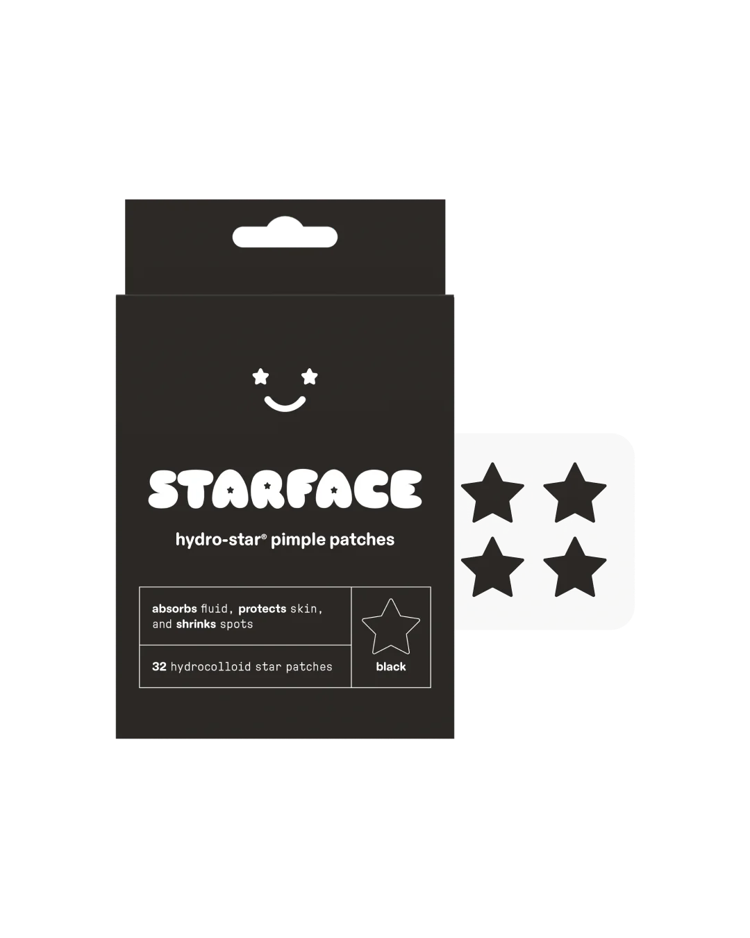 Starface - Hydro-Star Black Pimple Patches 32pcs