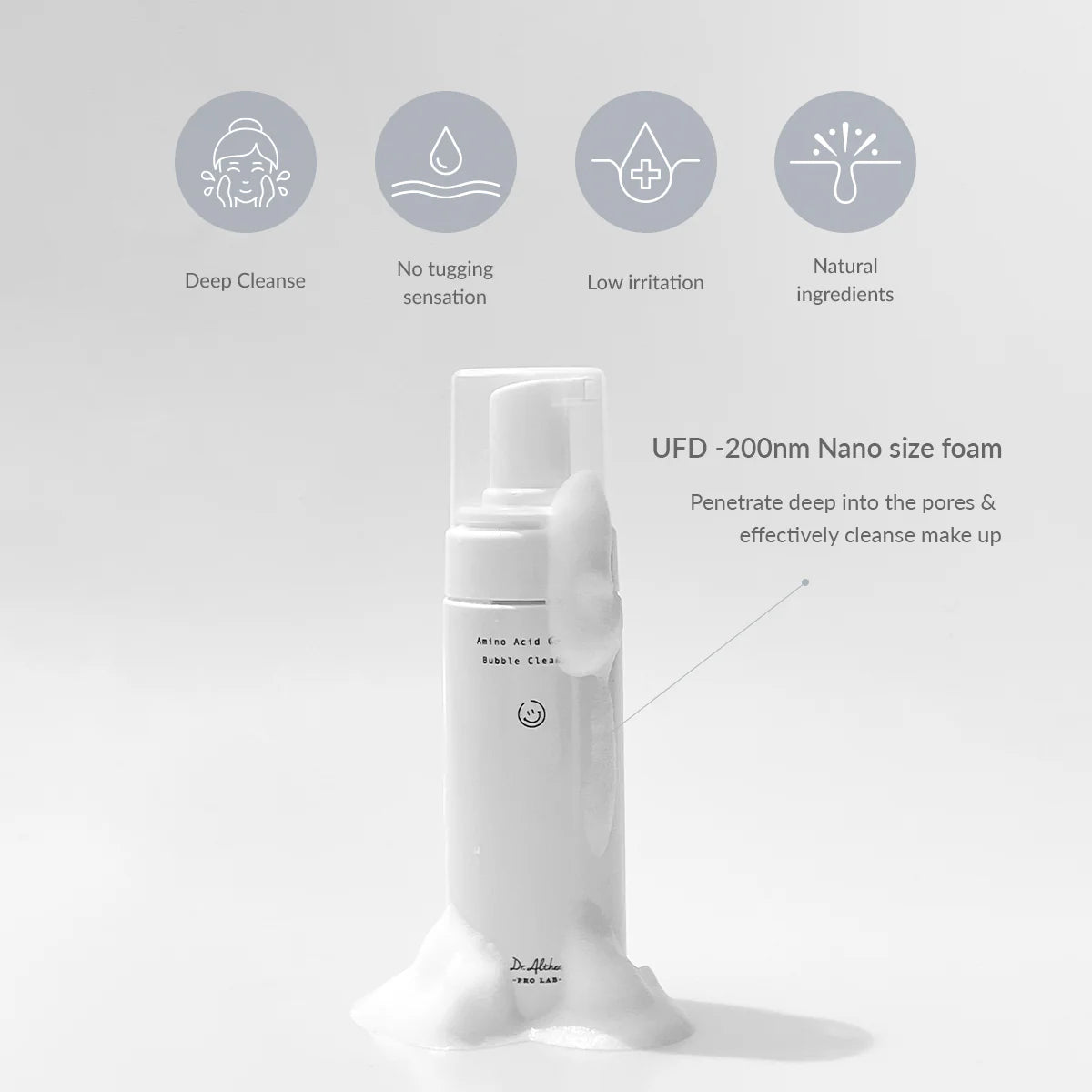 Dr. Althea - Amino Acid Gentle Bubble Cleanser 140ml