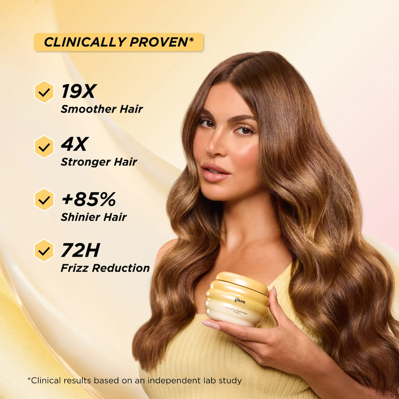 Gisou - Honey Gloss Ceramide Therapy Hair Mask