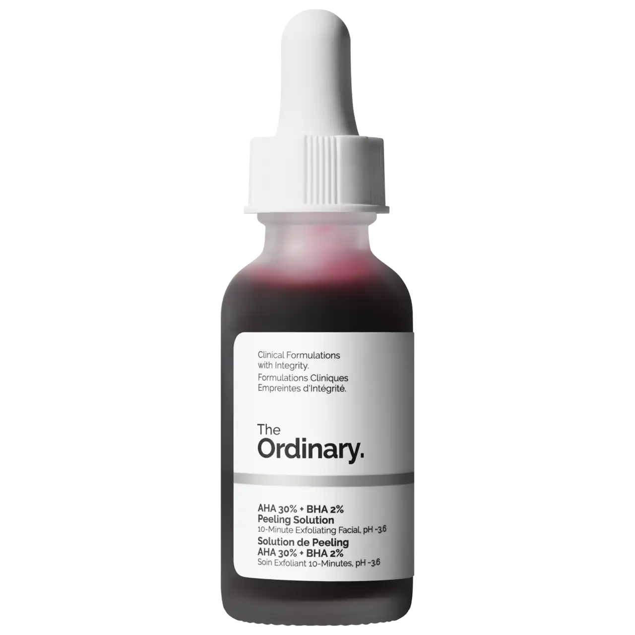 The Ordinary - AHA 30% + BHA 2% Resurfacing + Exfoliating Peeling Solution - 30ml.