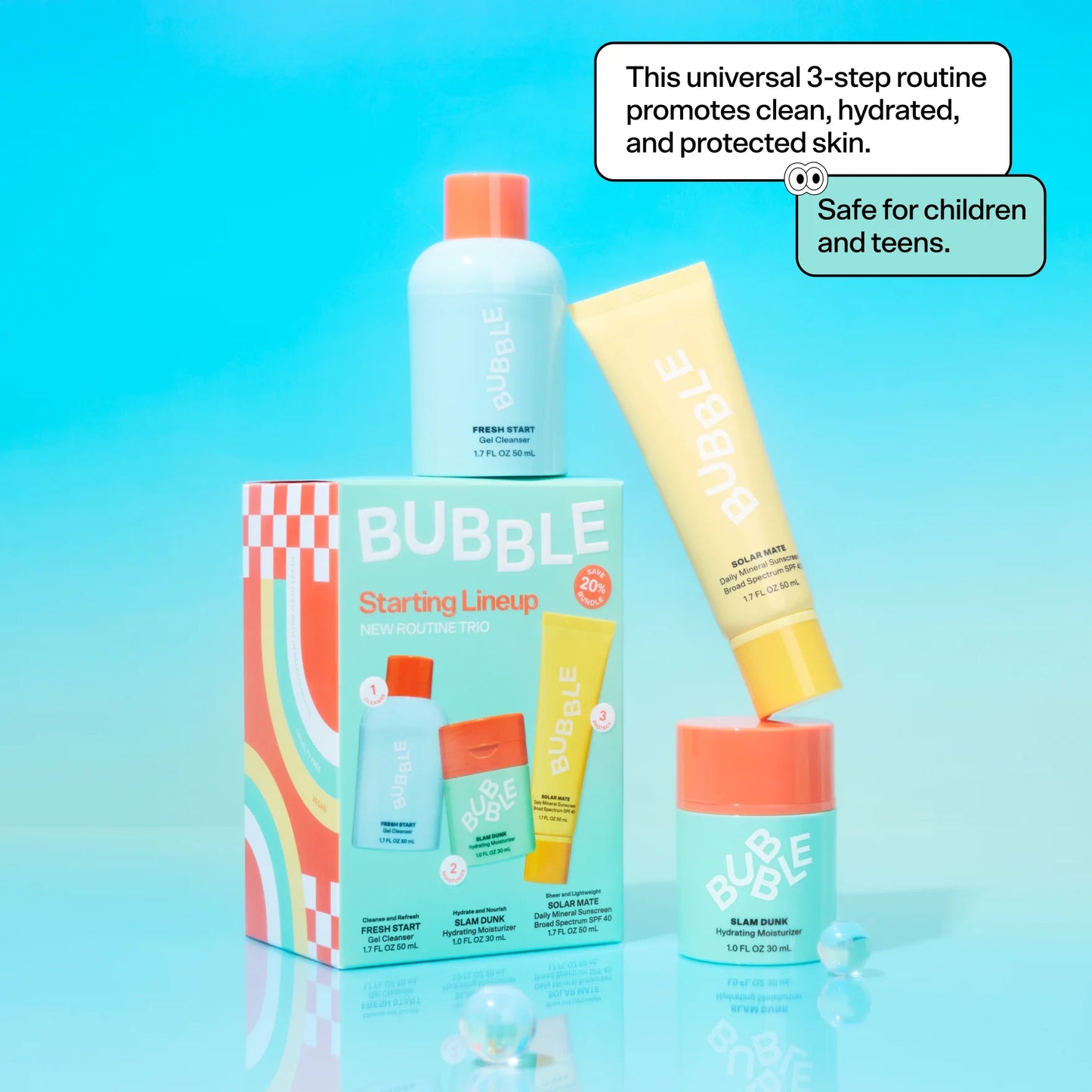 Bubble - Starting Lineup 3pc Set