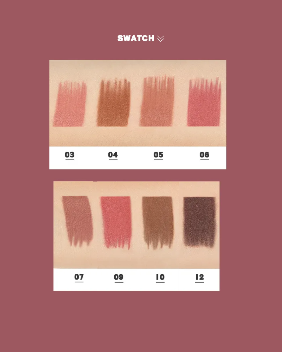 Pudaier - Matte Lippie Pencil