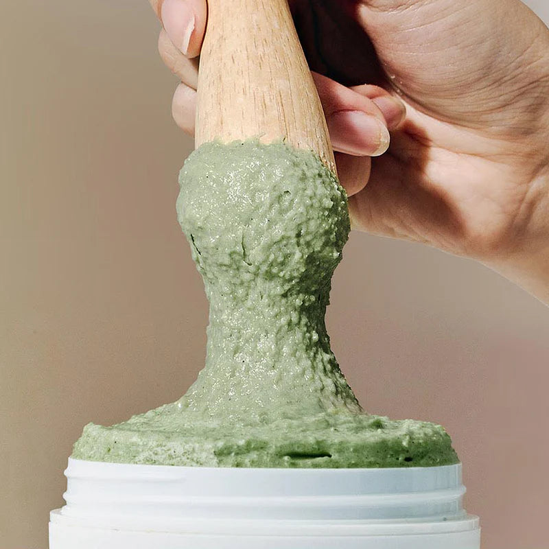 Arencia Fresh Green Rice Mochi Cleanser | Textura de mochi