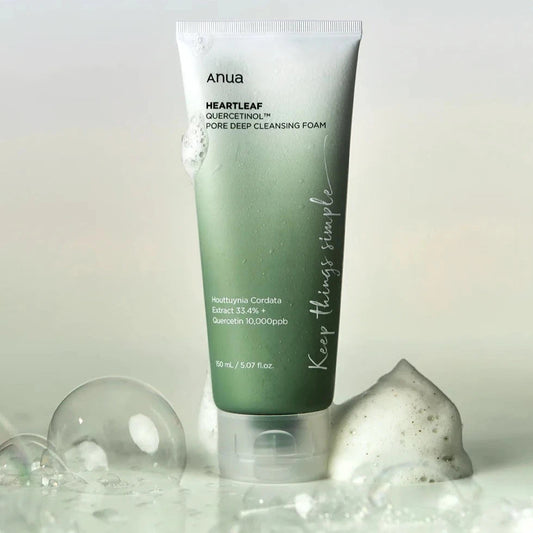 Anua - Heartleaf Quercetinol Pore Deep Cleansing Foam