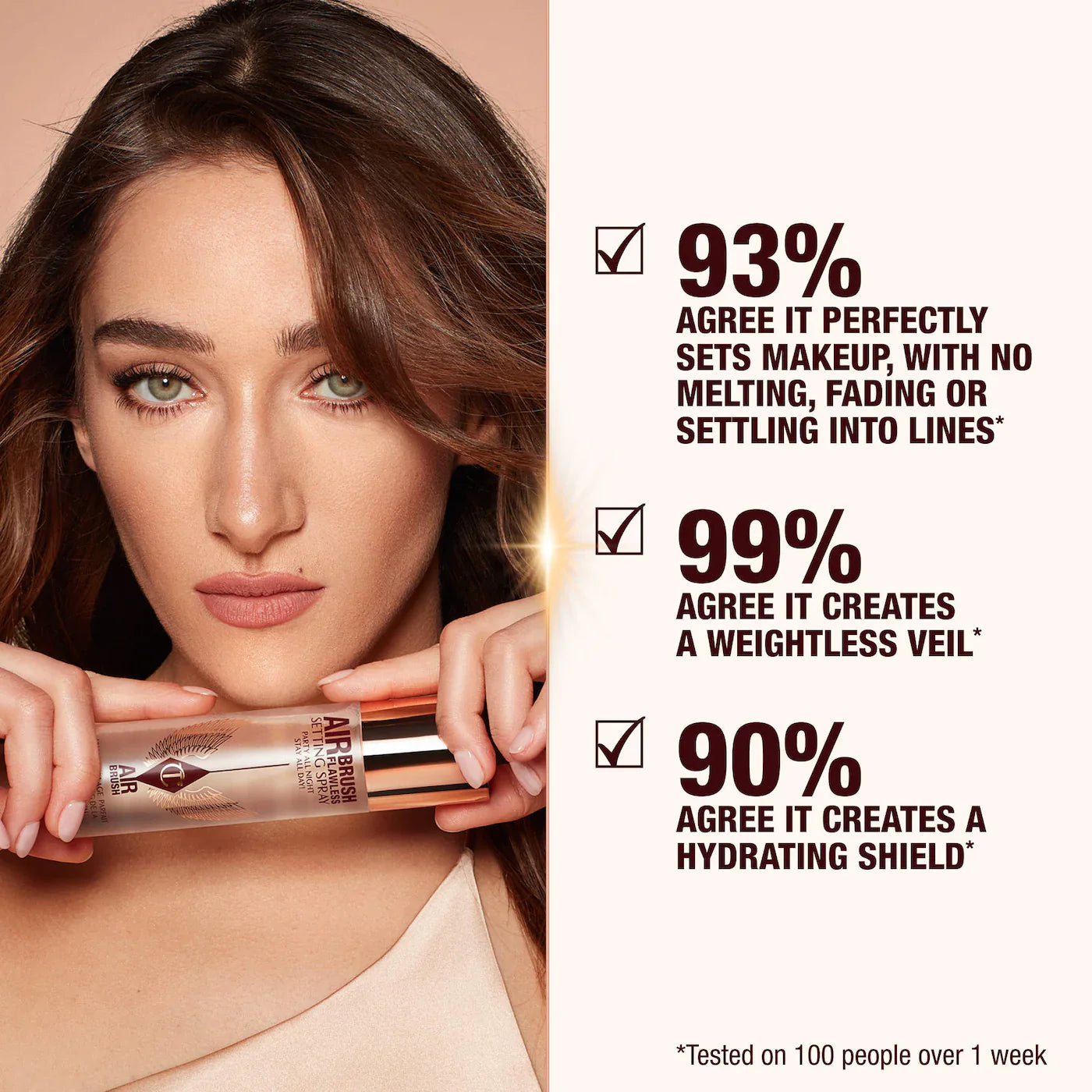 Charlotte Tillbury - Mini Airbrush Flawless Setting Spray Duo Gift Set - Charlotte Tilbury / Set 2 pzas