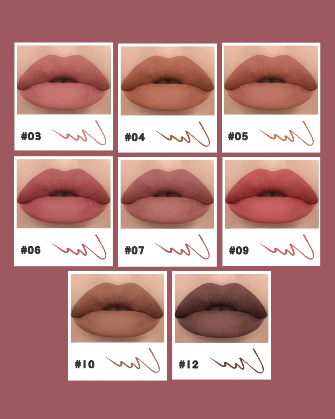 Pudaier - Matte Lippie Pencil