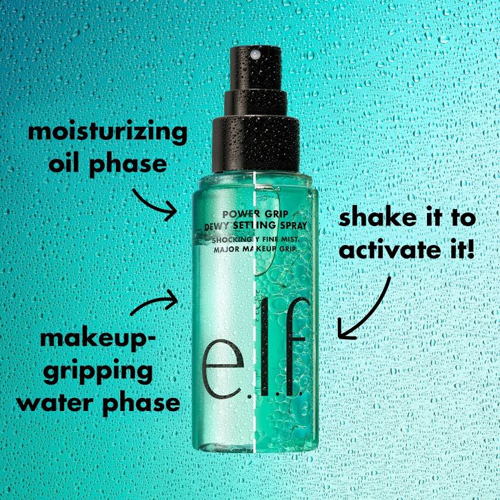 ELF Power Grip Dewy Setting Spray - 2.7 fl oz