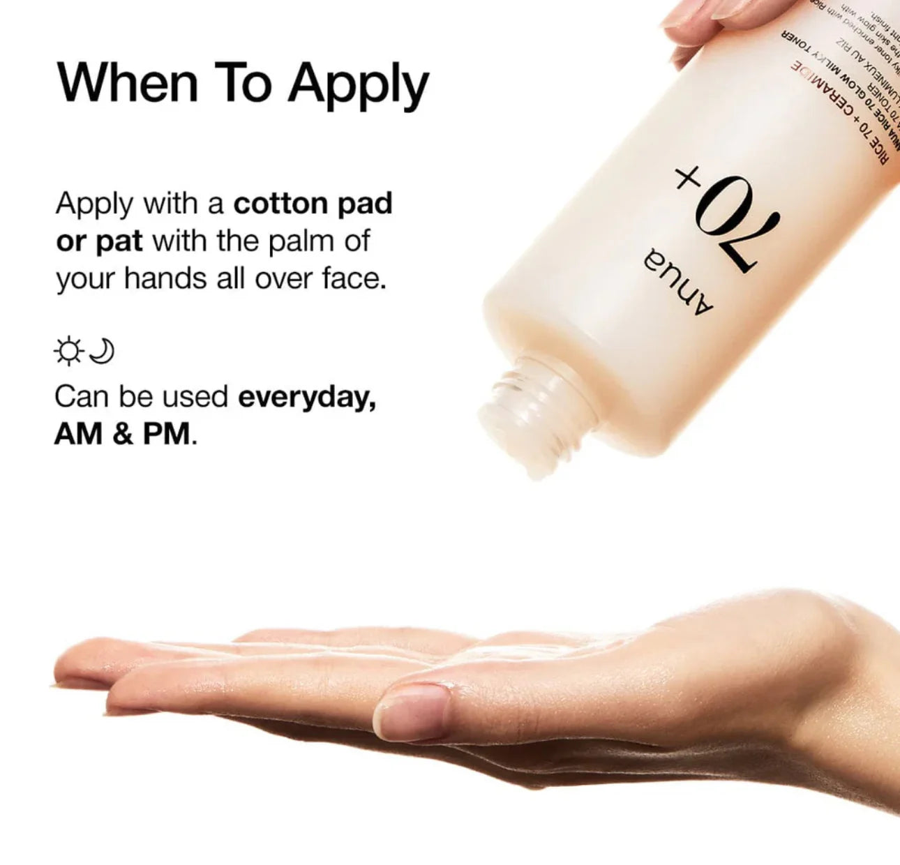 Anua - Rice 70 Glowy Milky Toner 250ml