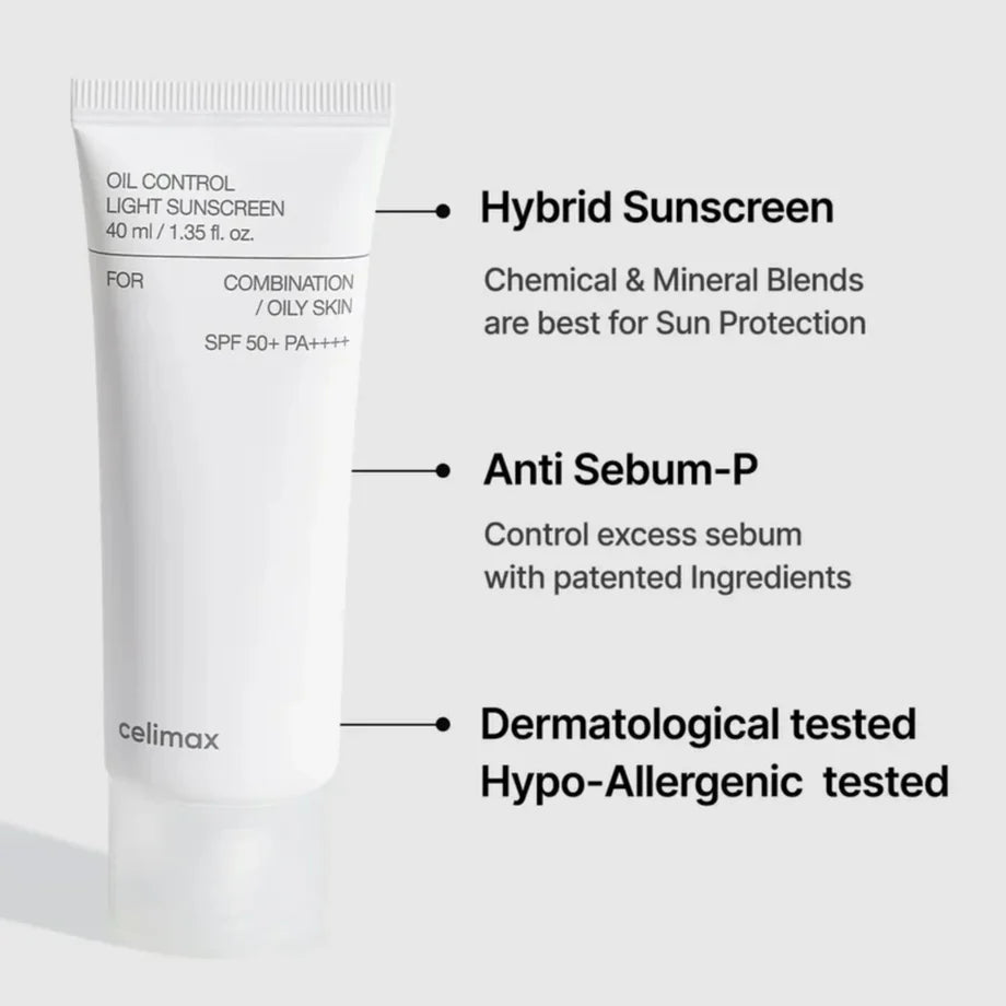 Celimax - Oil Control Light Sunscreen 40ml