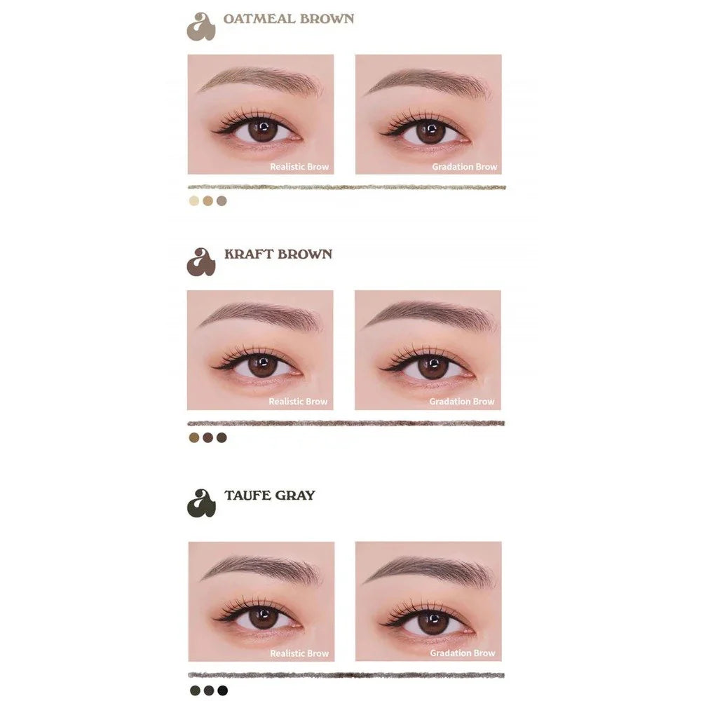 UNLEASHIA - Shaper Defining Eyebrow Pencil 3 colors