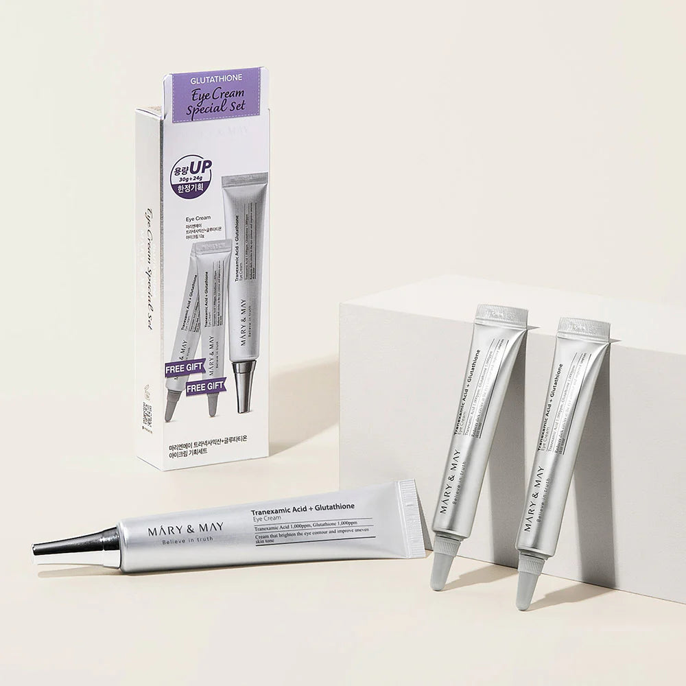 Mary & May - Tranexamic Acid + Glutathione Eye Cream *Special Set*