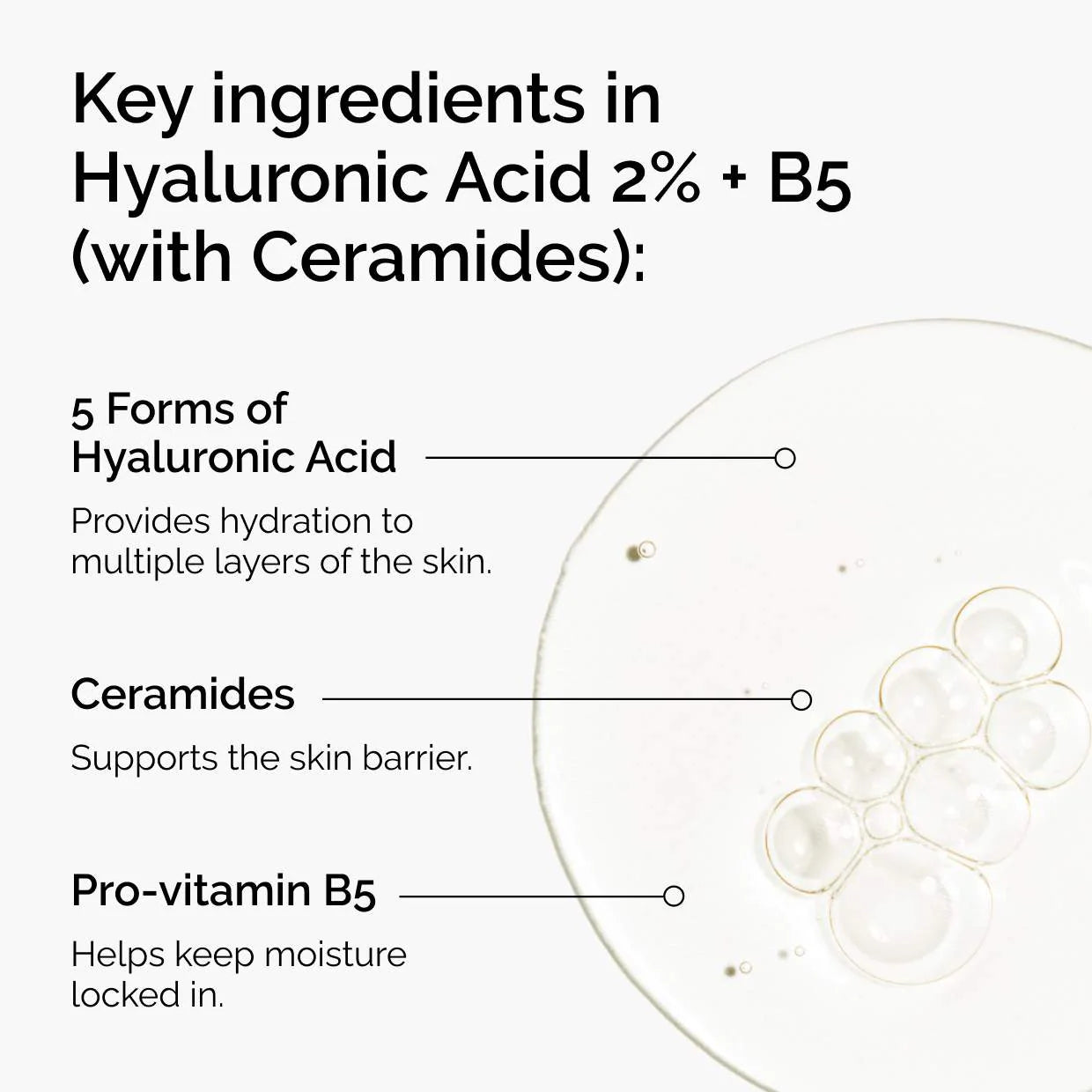 The Ordinary - Hyaluronic Acid 2% + B5 Hydrating Serum with Ceramides