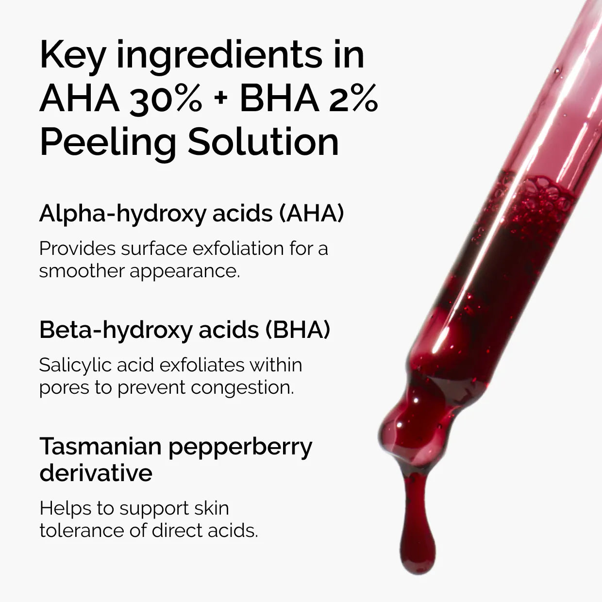 The Ordinary - AHA 30% + BHA 2% Resurfacing + Exfoliating Peeling Solution - 30ml.