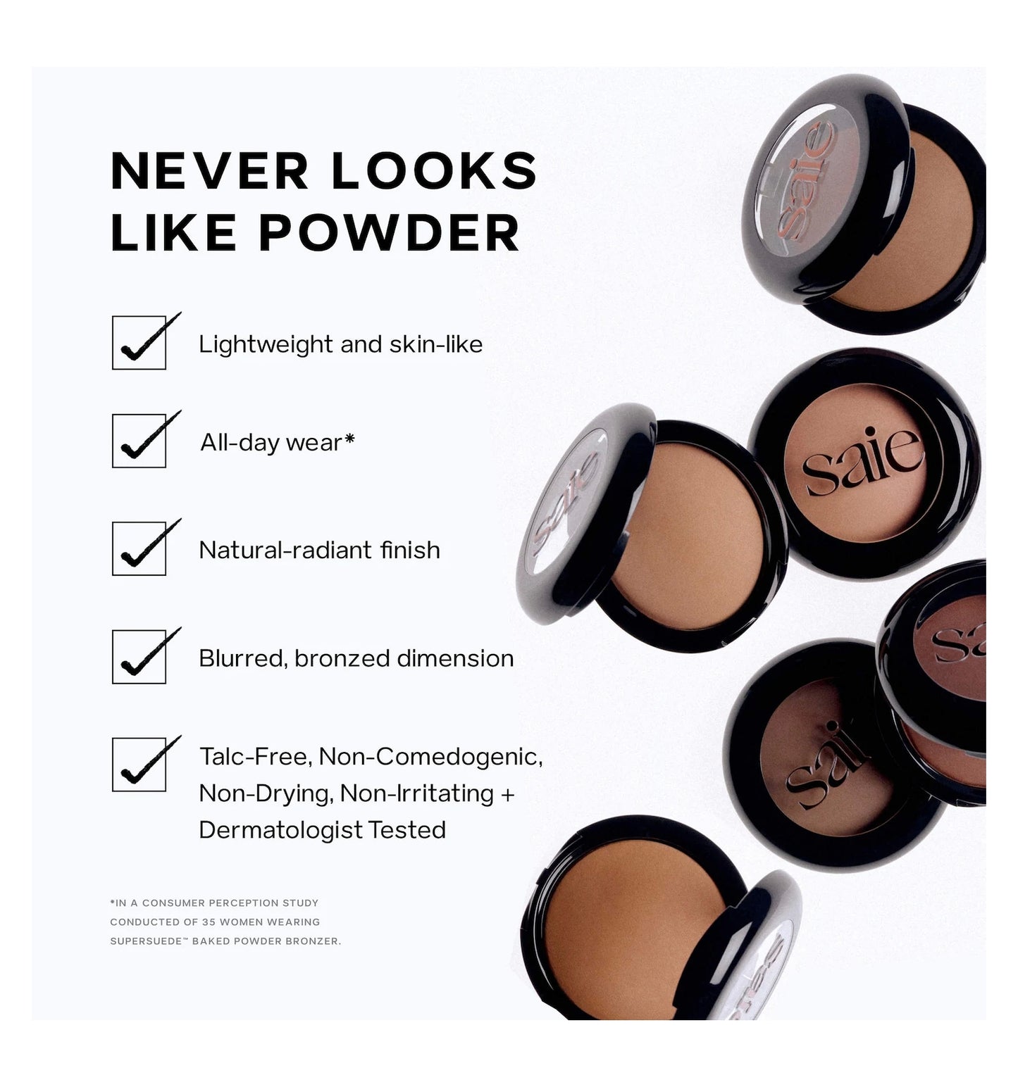 Saie - SuperSuede Radiant Baked Bronzer
